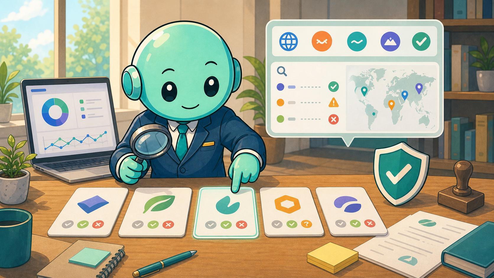 Brand name check with Namero Namero checks a shortlist of brand name candidates with availability, trademark, and region signals before launch.