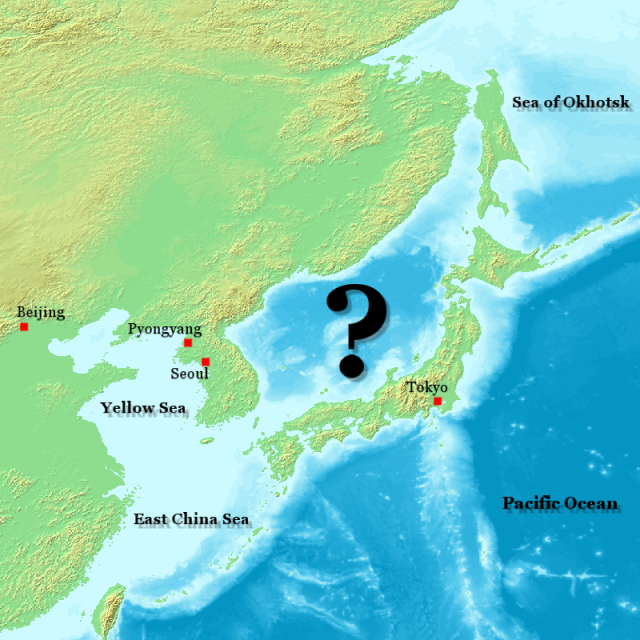 Kontroversen in der geografischen Namensgebung Sea_of_Japan_naming_dispute