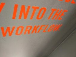 into the workflow into the workflow