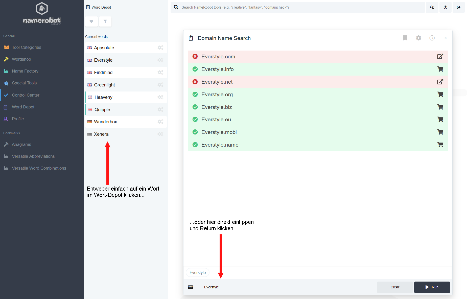 Domain Check Update Domain Check Update