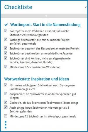 checkliste