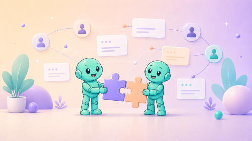 Partner & Kooperationen Namero robots connecting partner nodes